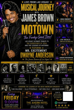 The Razzle Dazzle Show: Musical Journey With James Brown & Motown Tribute