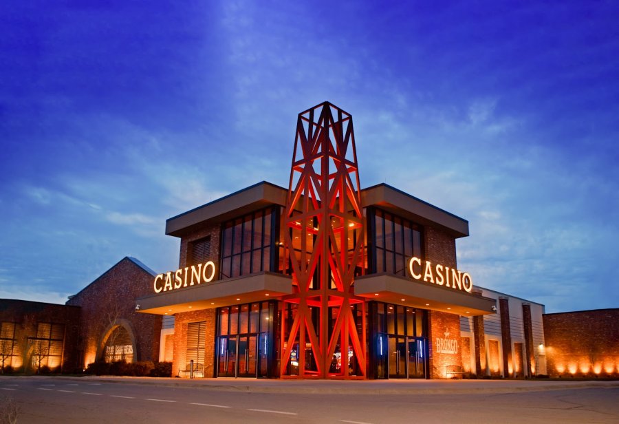 The Outdoor Corral Stage at Kansas Crossing Casino & Hotel