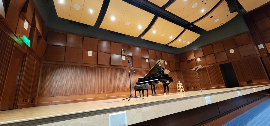 Curtis Performance Hall At Tsotsis Family Academic Center