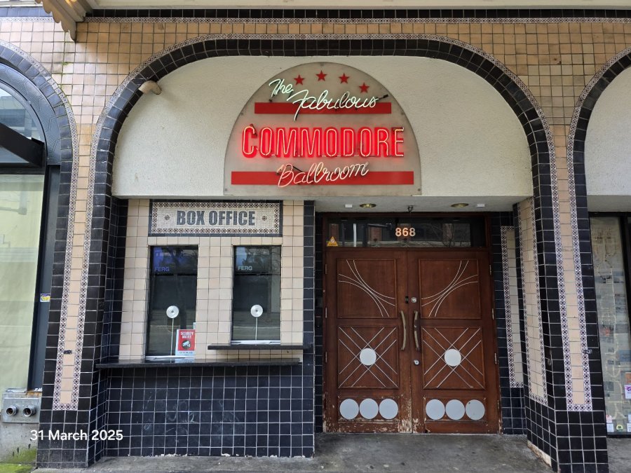 Commodore Ballroom — photo 2 of 4