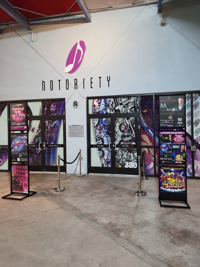 Chandelier Room At Notoriety